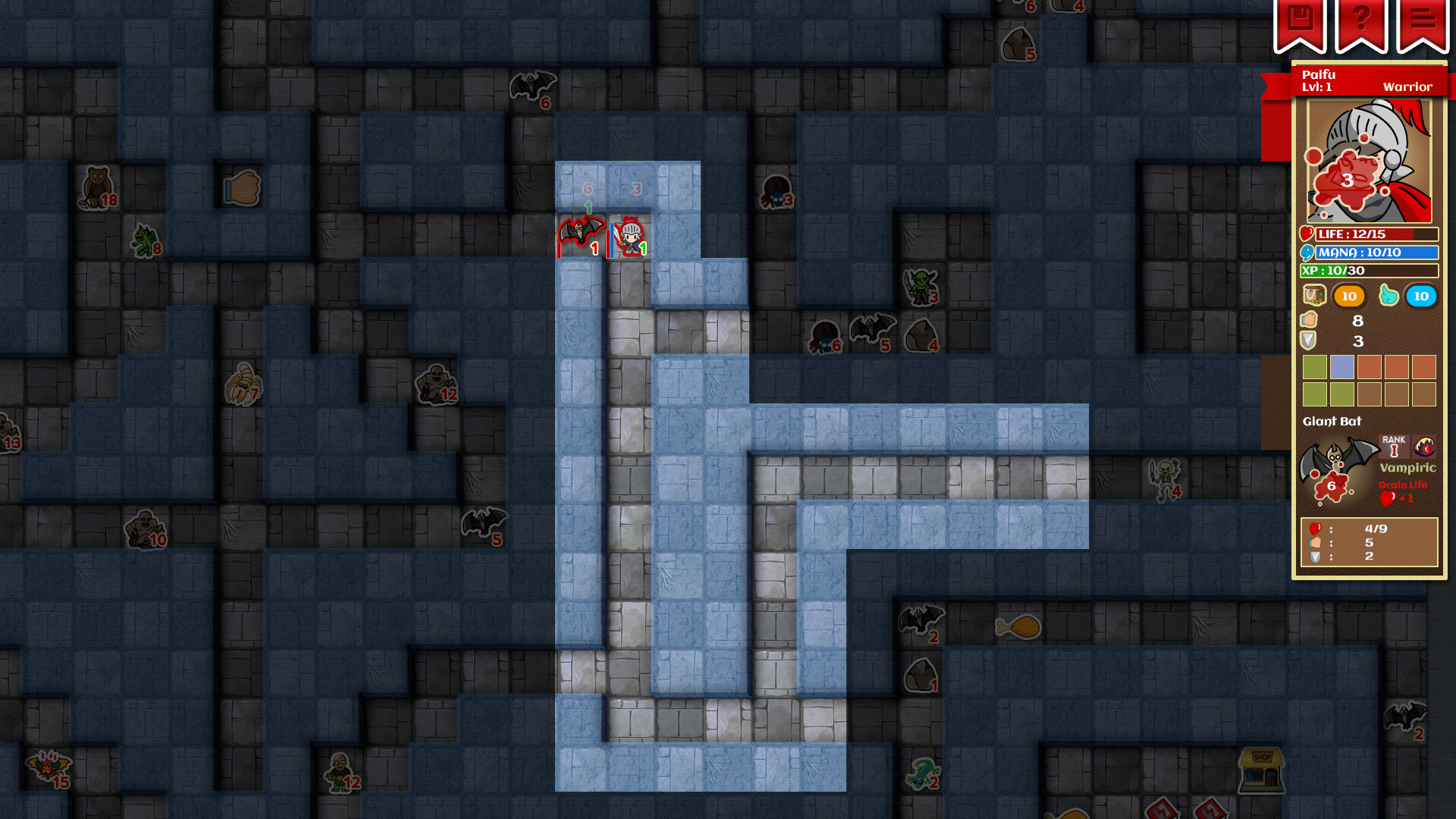 Скриншот 20: Paper Dungeons