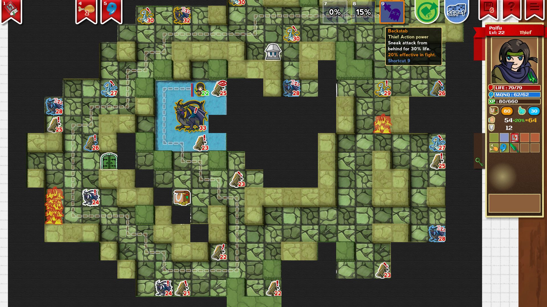 Скриншот 22: Paper Dungeons