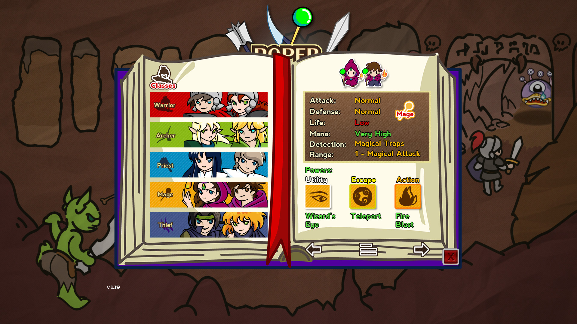 Скриншот 10: Paper Dungeons