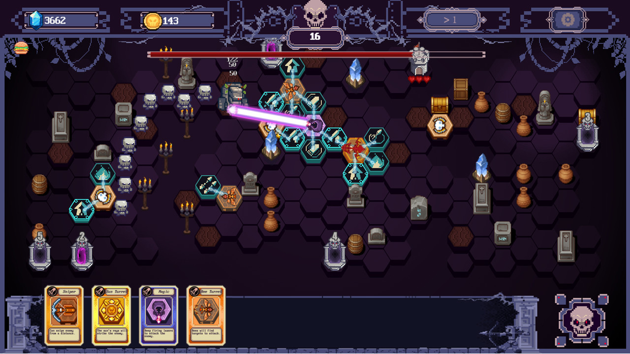 Скриншот: Hexagonal Tower