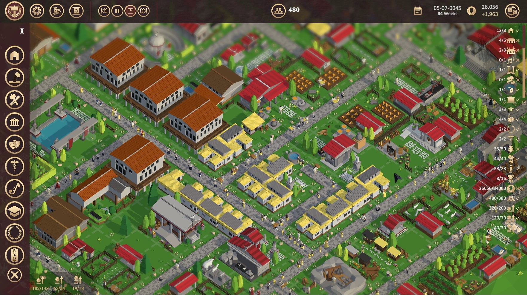 Скриншот: Glory of Rome