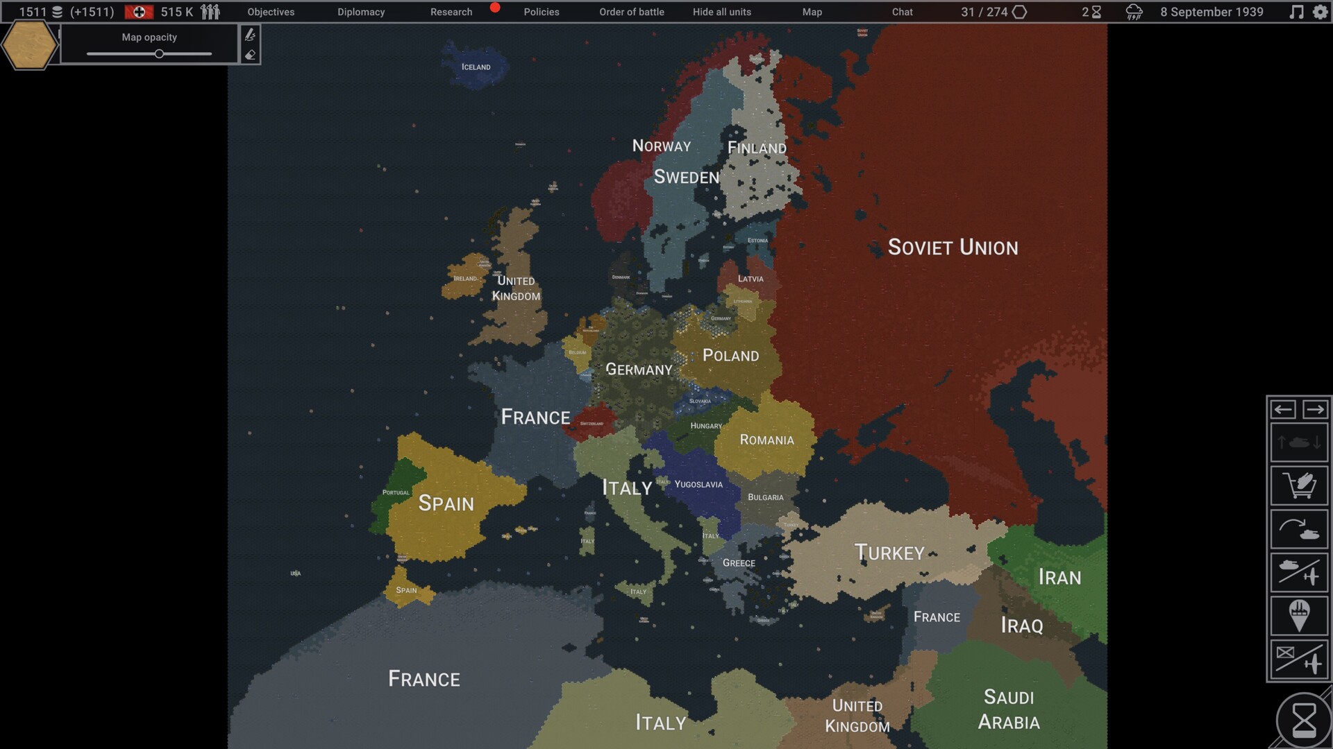 Скриншот: Hex of Steel