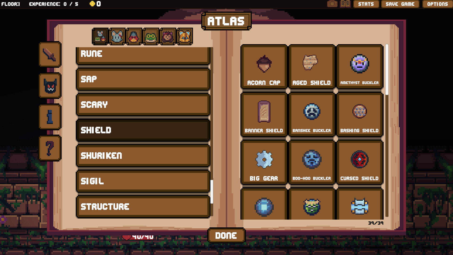 Скриншот 13: Backpack Hero