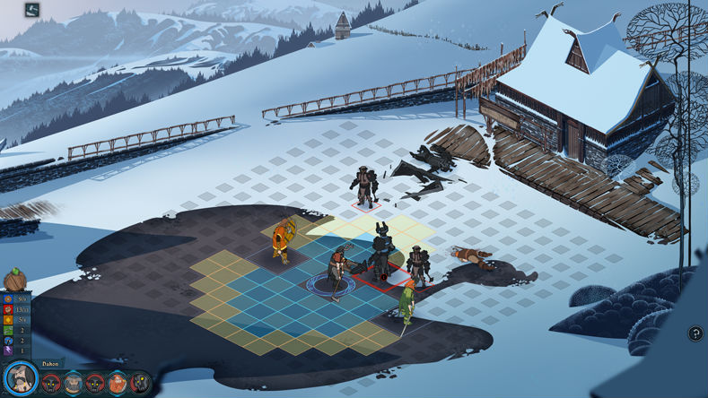 Скриншот: The Banner Saga