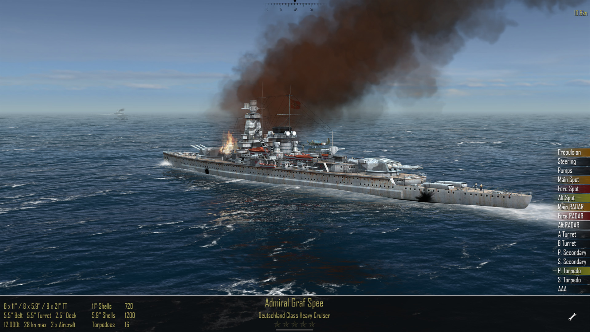 Скриншот: Atlantic Fleet
