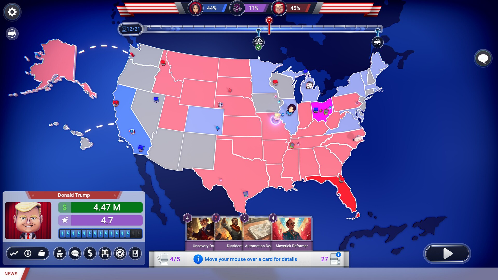 Скриншот 6: The Political Machine 2024