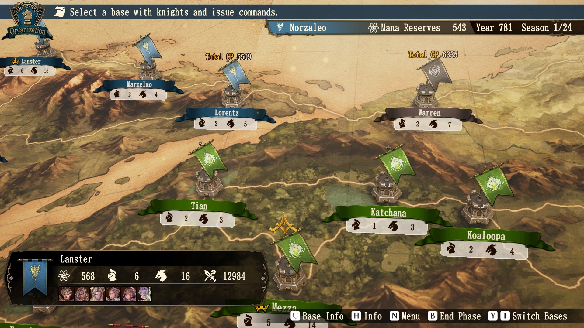 Скриншот: Brigandine The Legend of Runersia