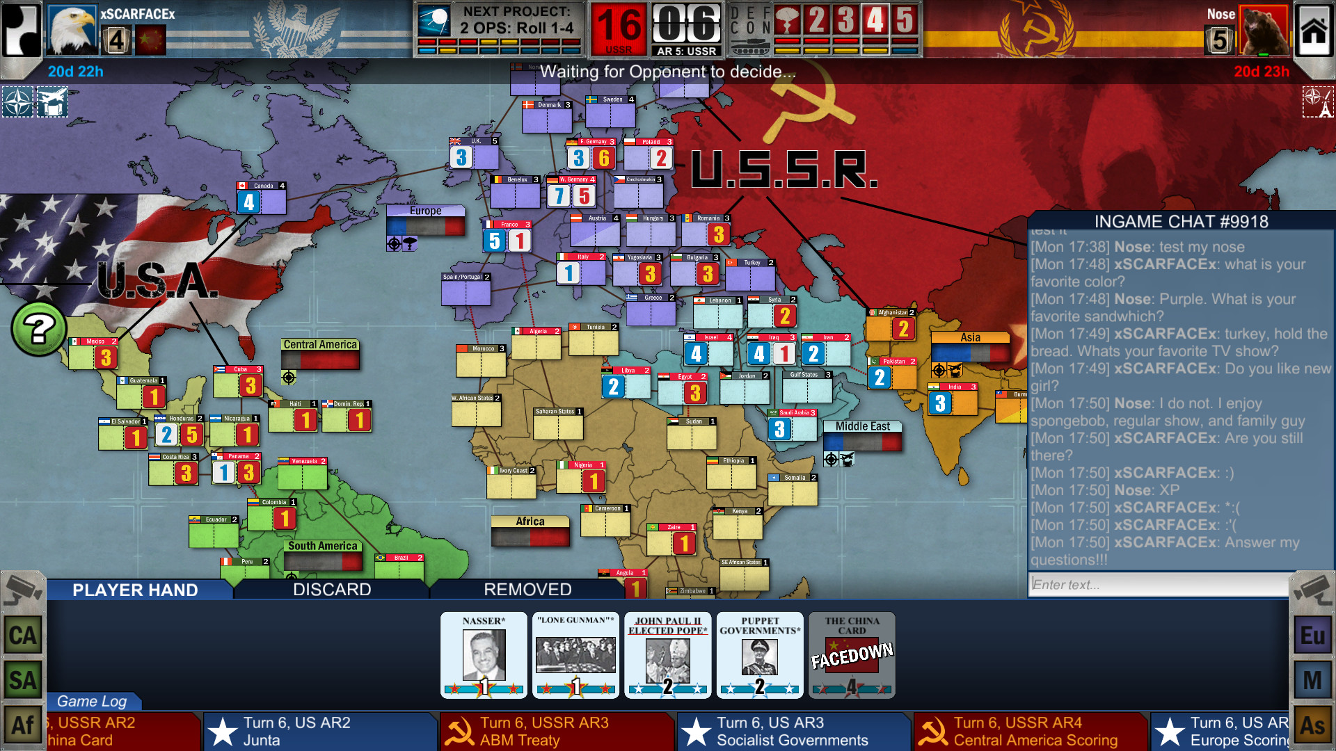 Скриншот: Twilight Struggle