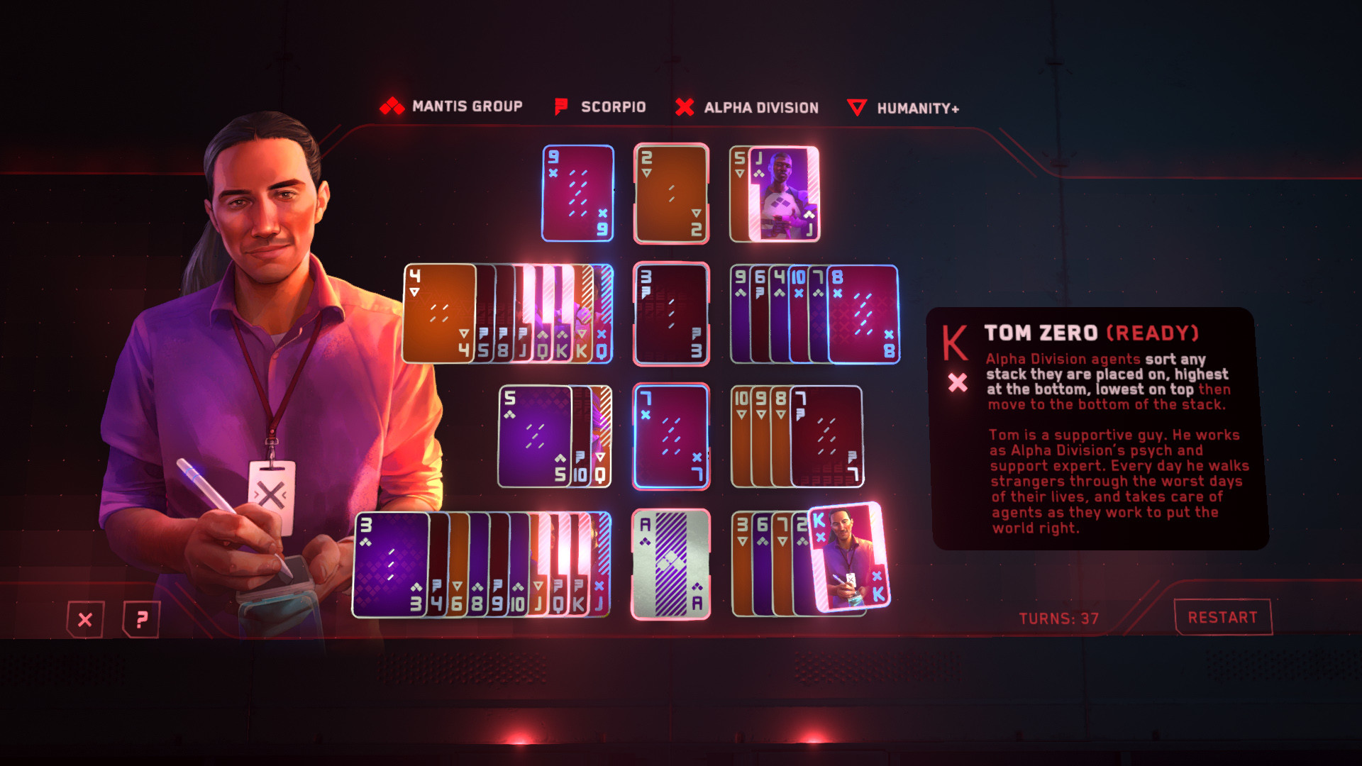 Скриншот: The Solitaire Conspiracy