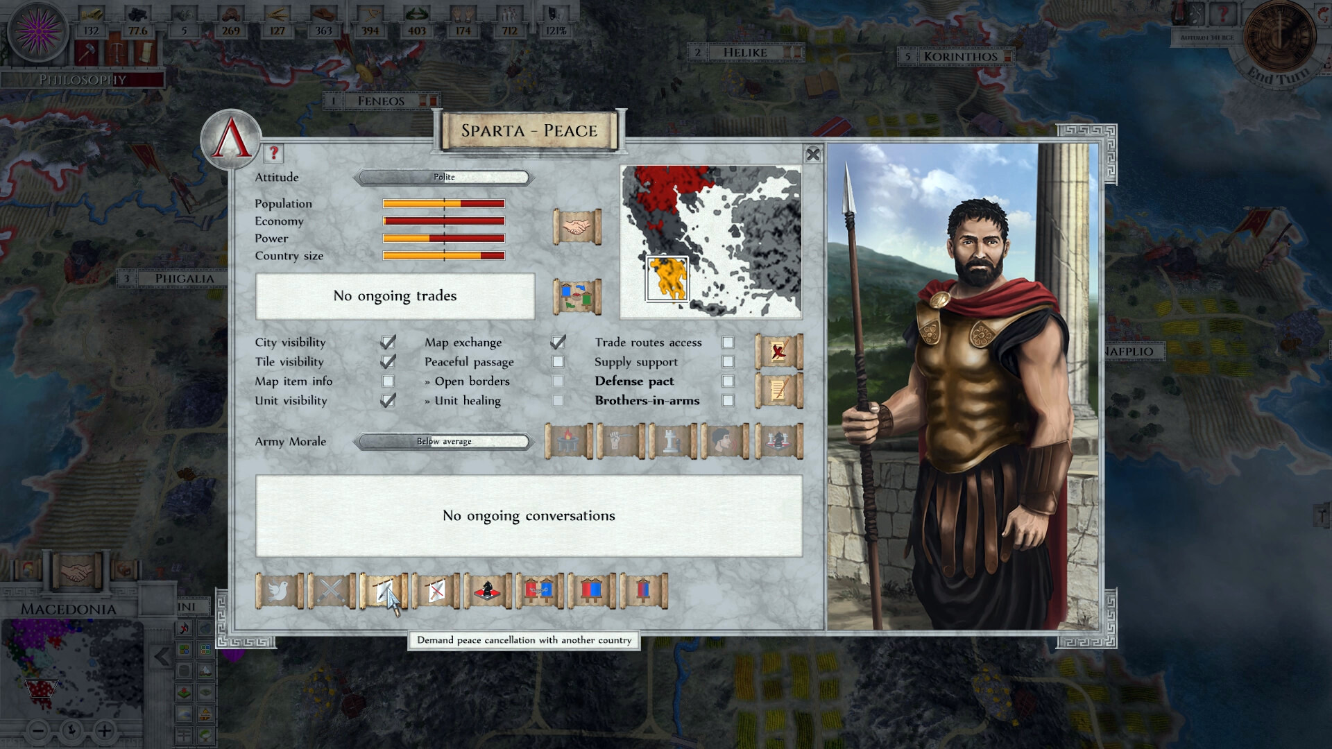 Скриншот: Imperiums: Greek Wars