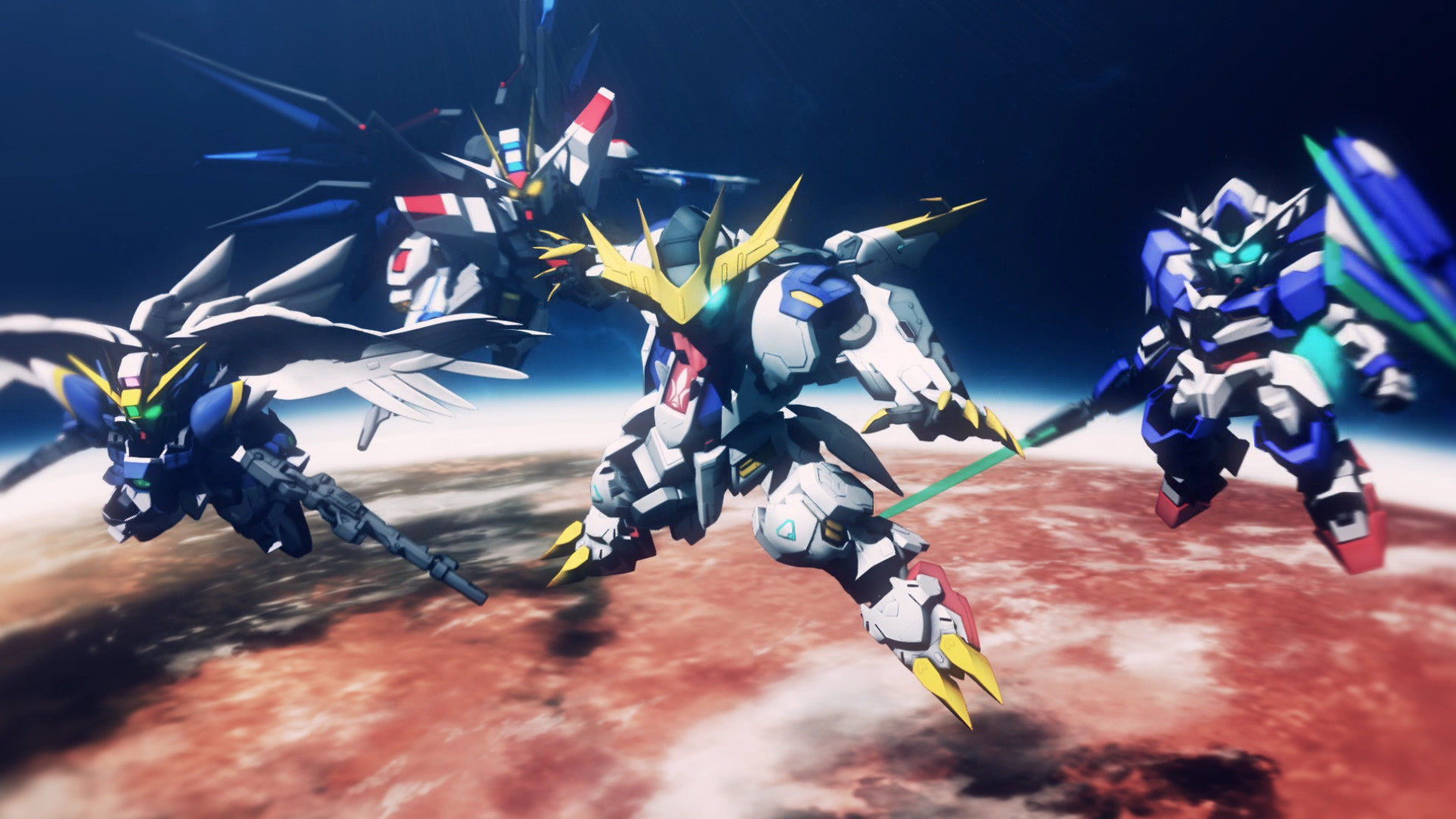 Скриншот: SD GUNDAM G GENERATION CROSS RAYS