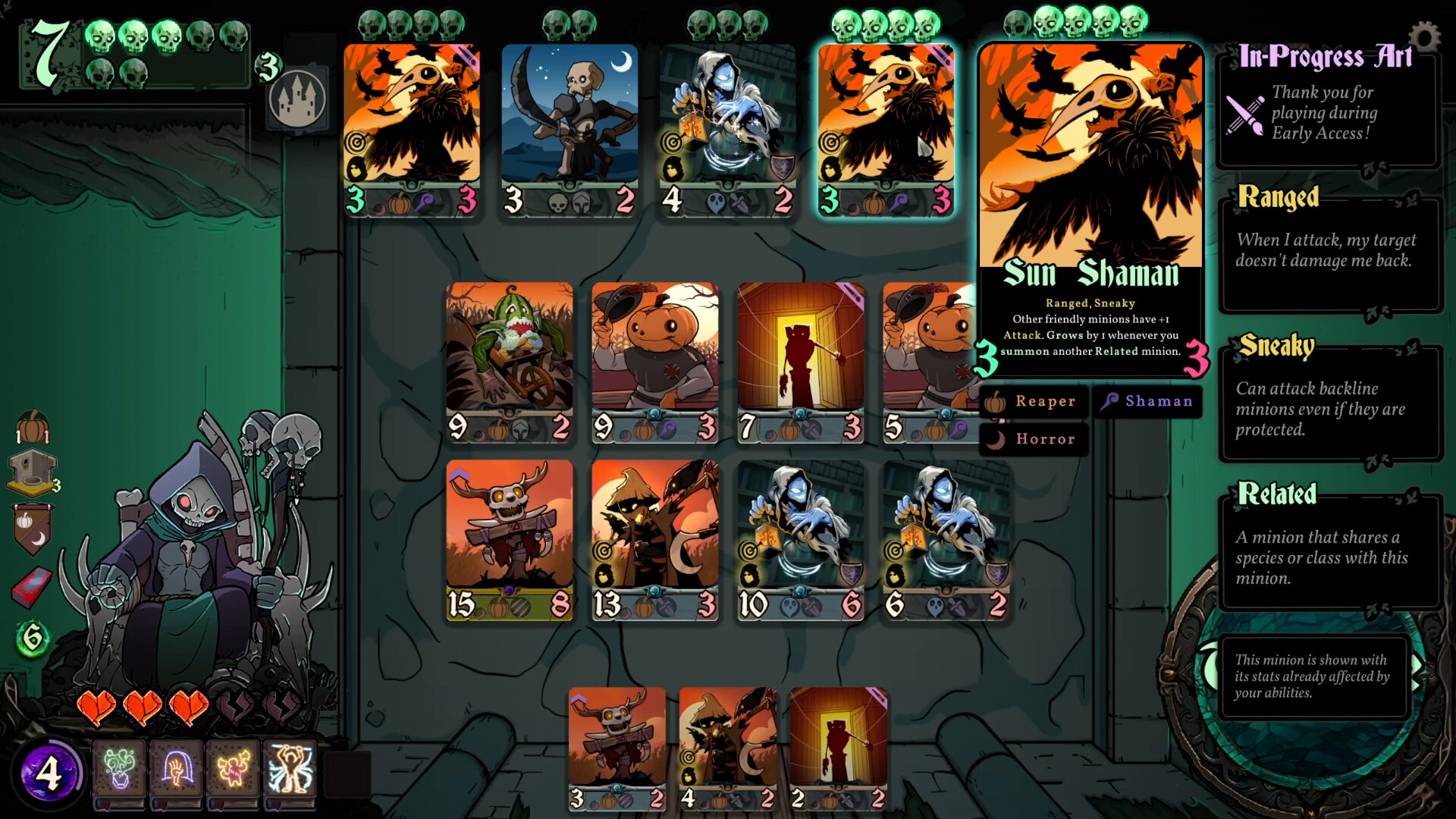 Скриншот: Throne of Bone