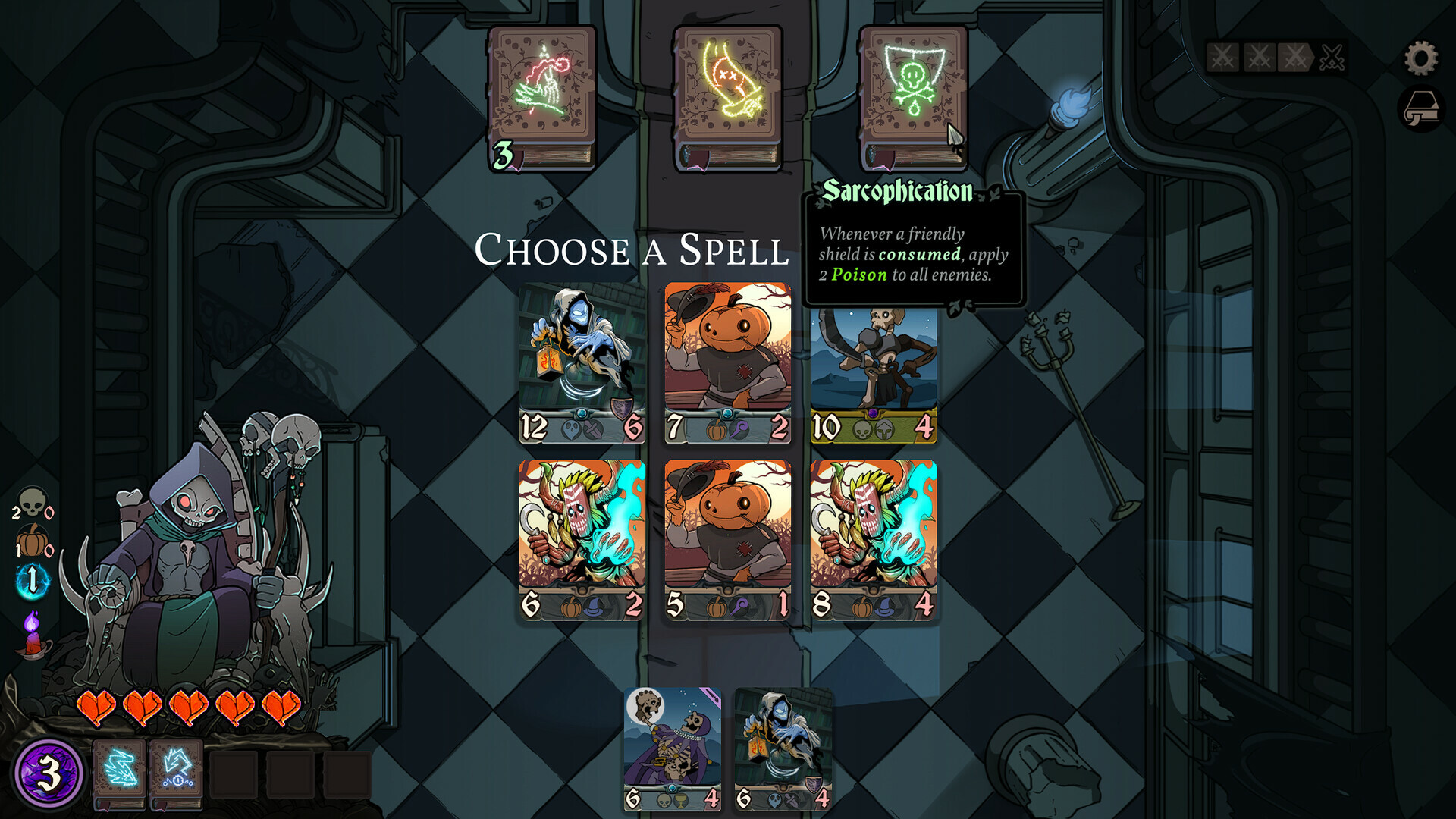 Скриншот: Throne of Bone