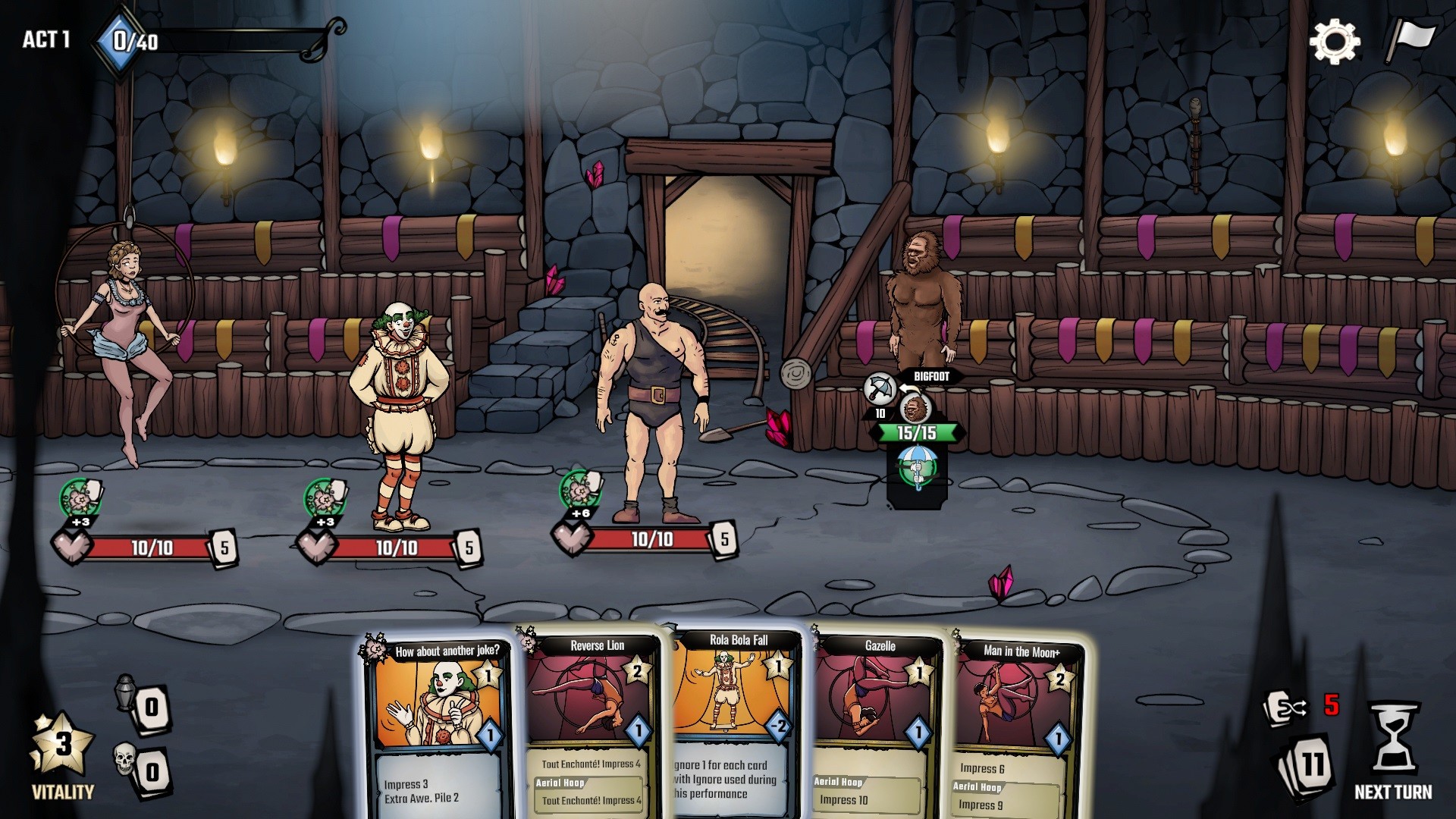 Скриншот: The Amazing American Circus