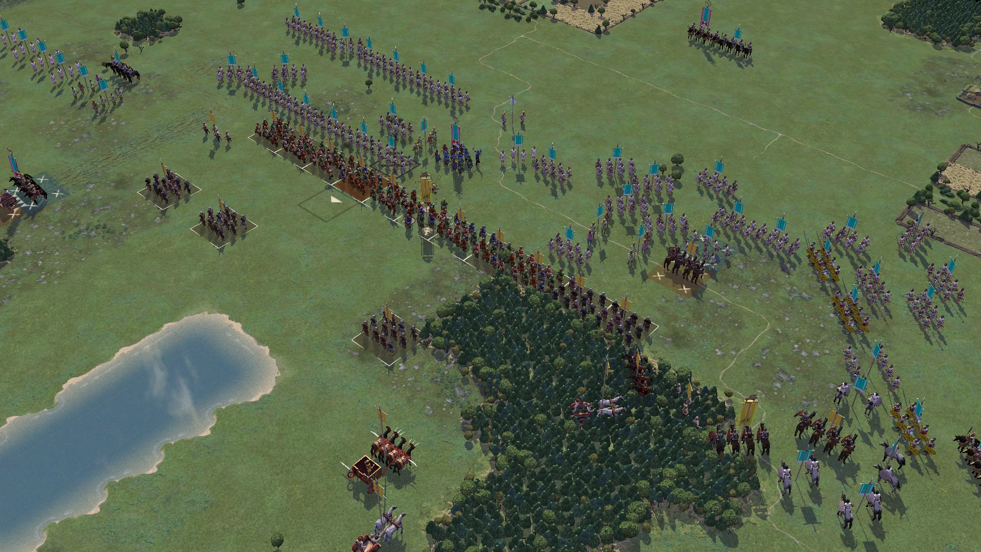 Скриншот: Field of Glory II