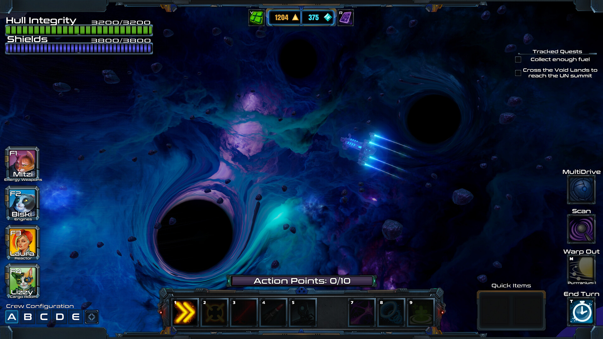 Скриншот: Space Cats Tactics