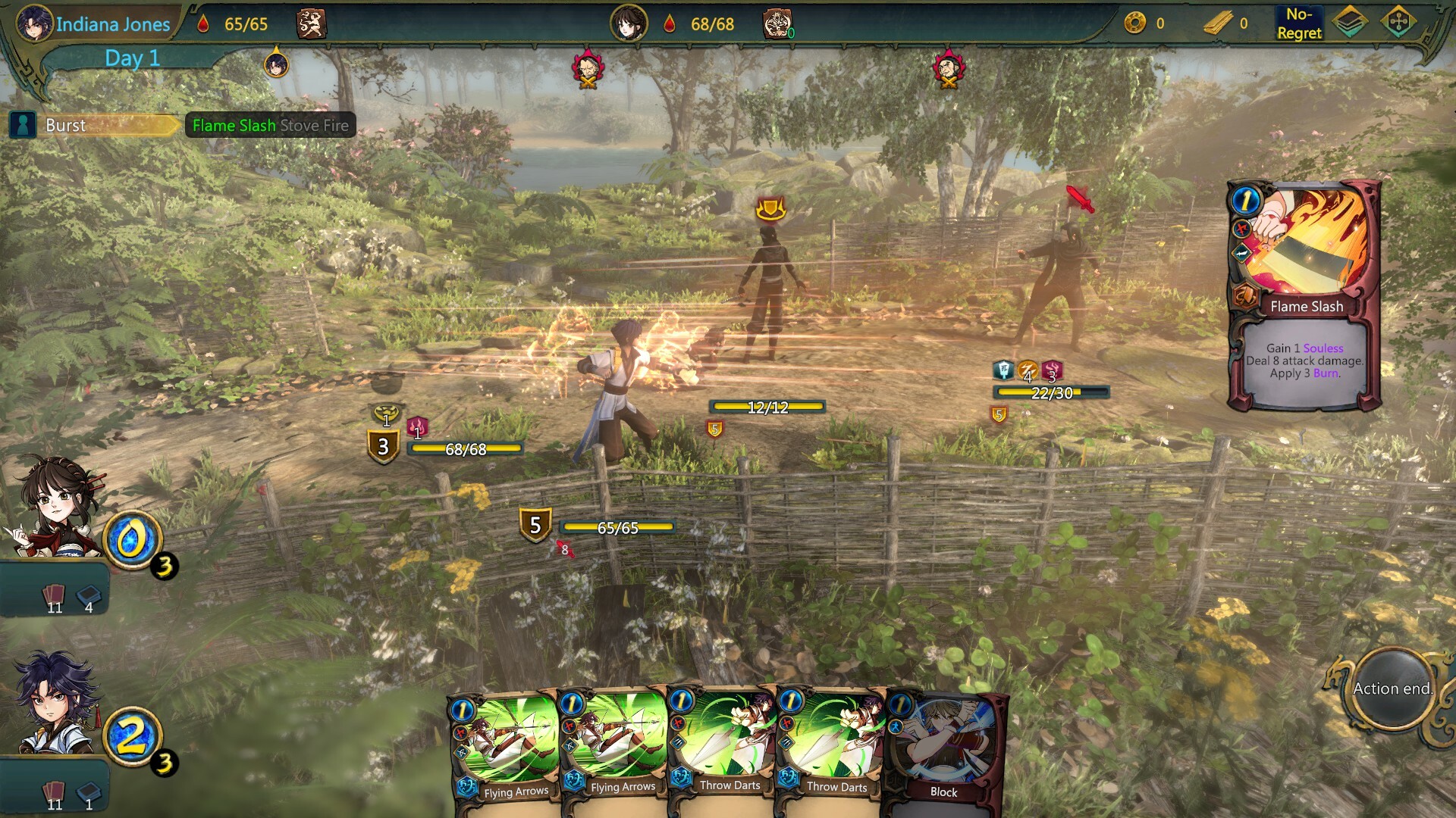 Скриншот: 天外武林 (Traveler of Wuxia)