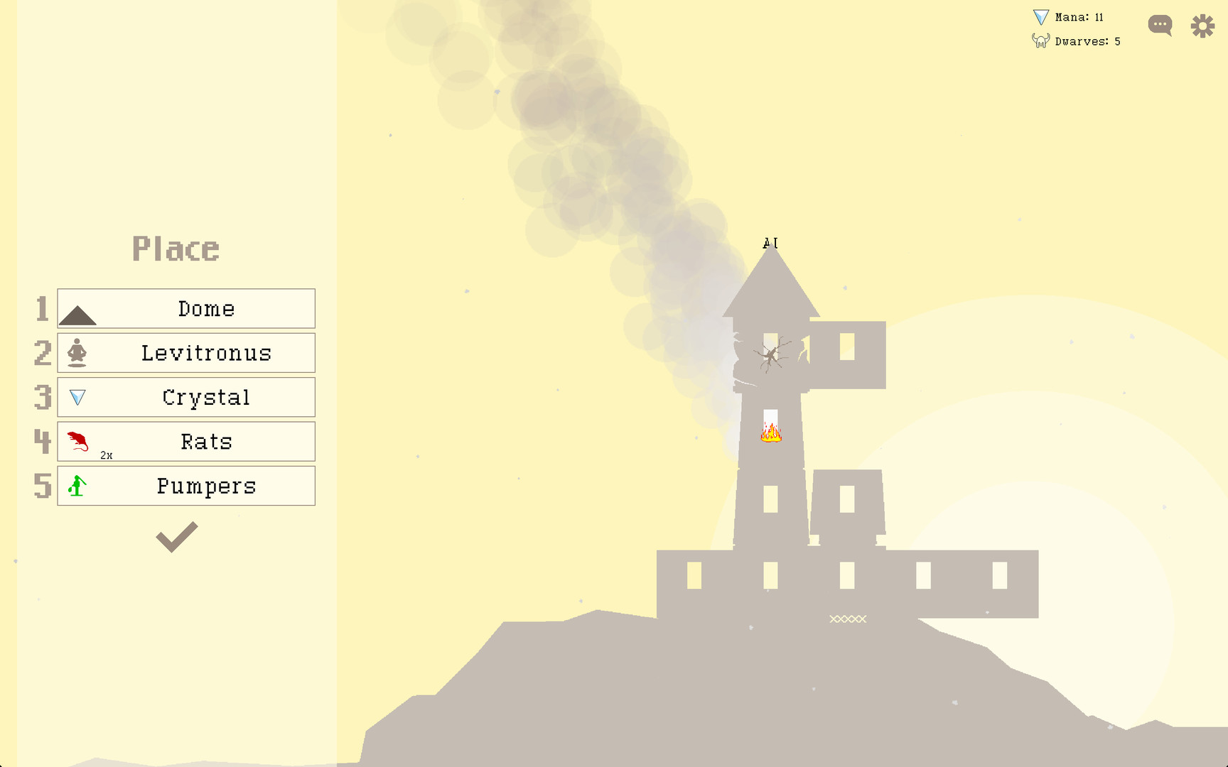 Скриншот: Dwarf Tower