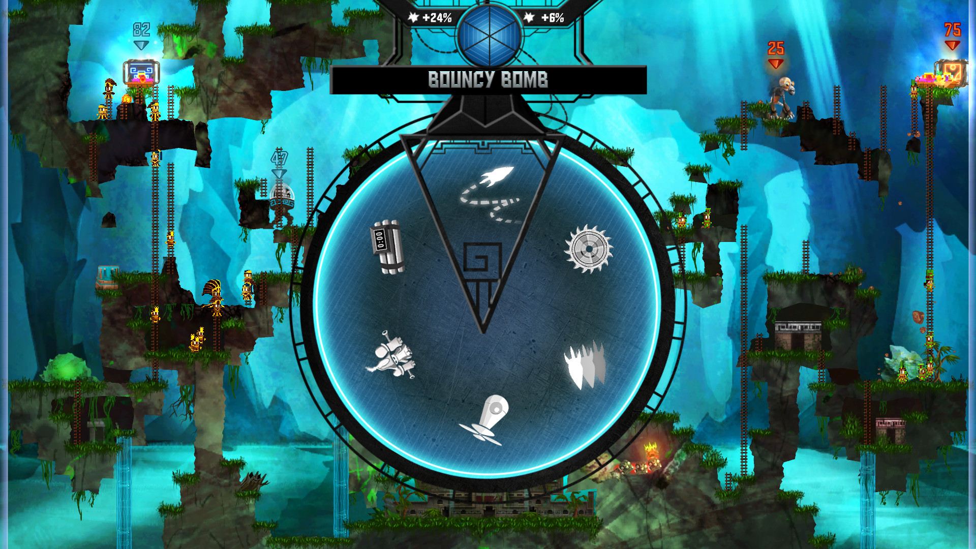 Скриншот: Mayan Death Robots