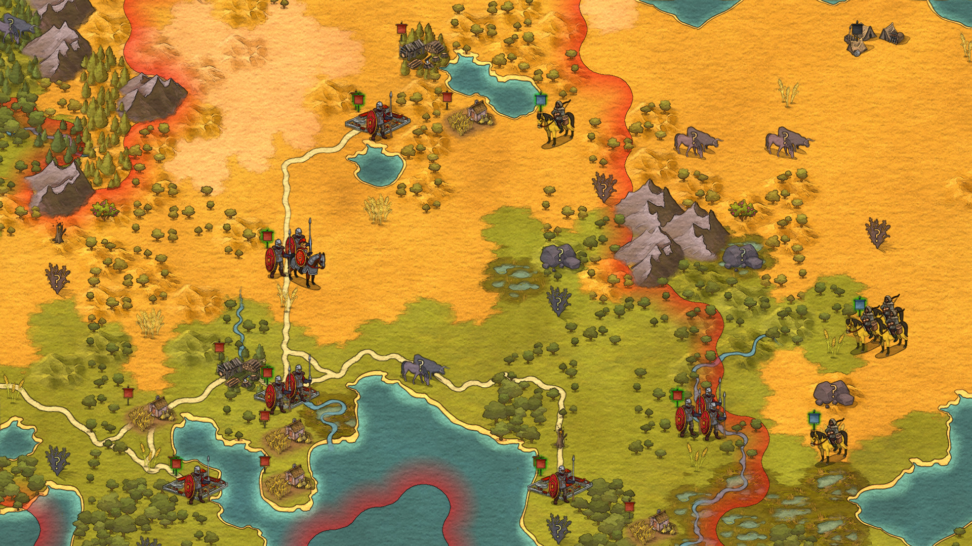 Скриншот: Jon Shafer's At the Gates