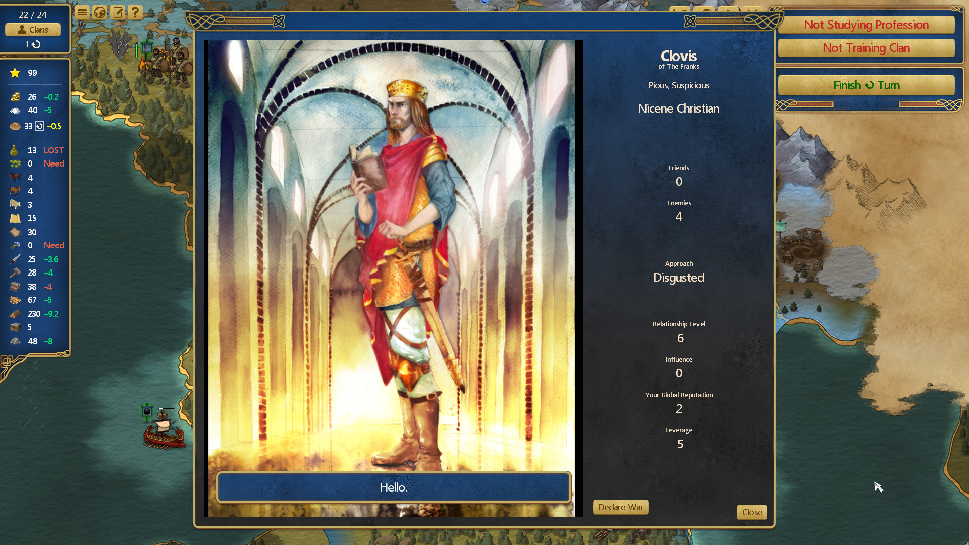 Скриншот: Jon Shafer's At the Gates