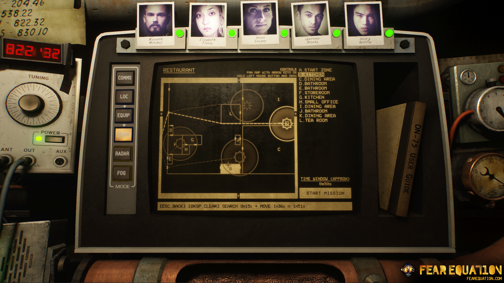 Скриншот: Fear Equation