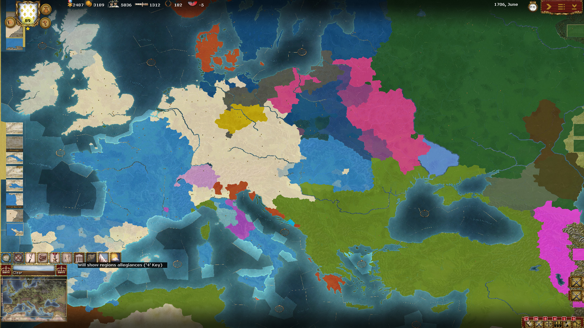 Скриншот: Wars of Succession