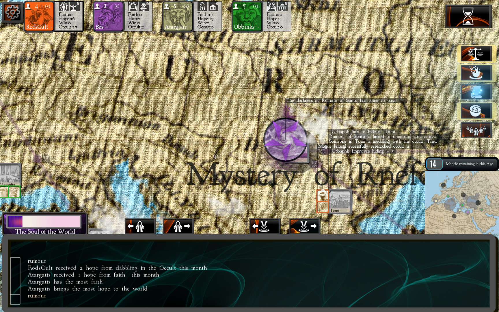 Скриншот 9: Cults and Daggers