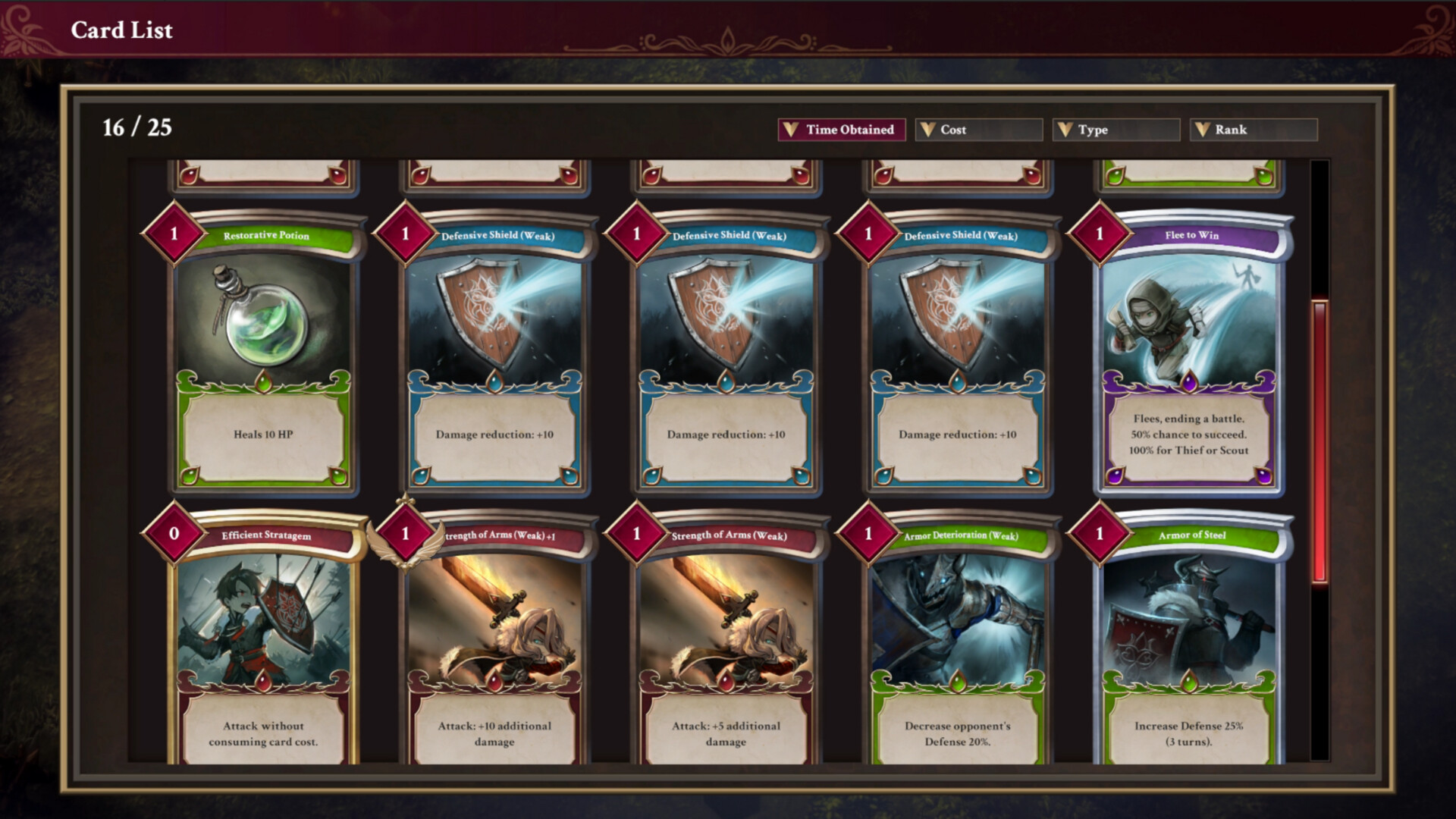 Скриншот 3: C.A.R.D.S. RPG: The Misty Battlefield