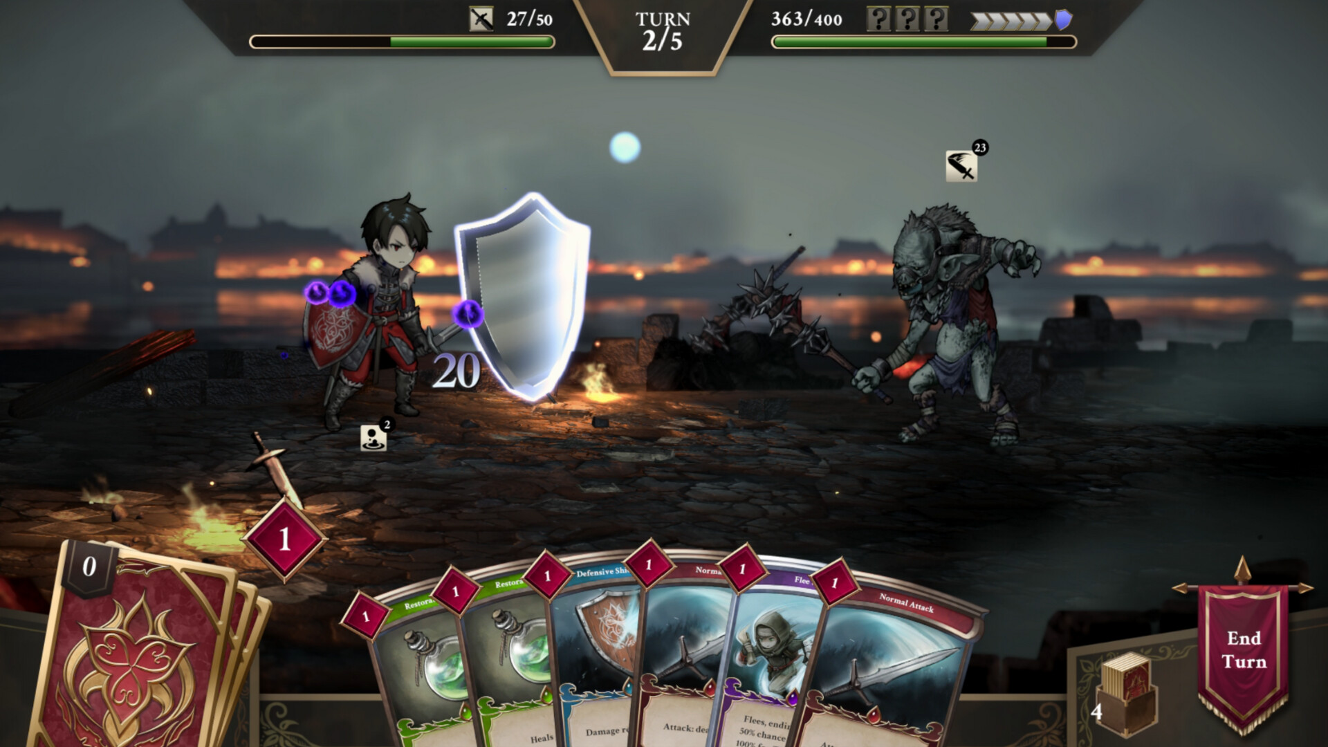 Скриншот 8: C.A.R.D.S. RPG: The Misty Battlefield