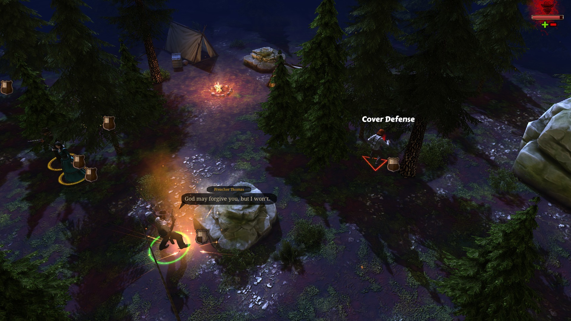 Скриншот 1: The Feud: Wild West Tactics