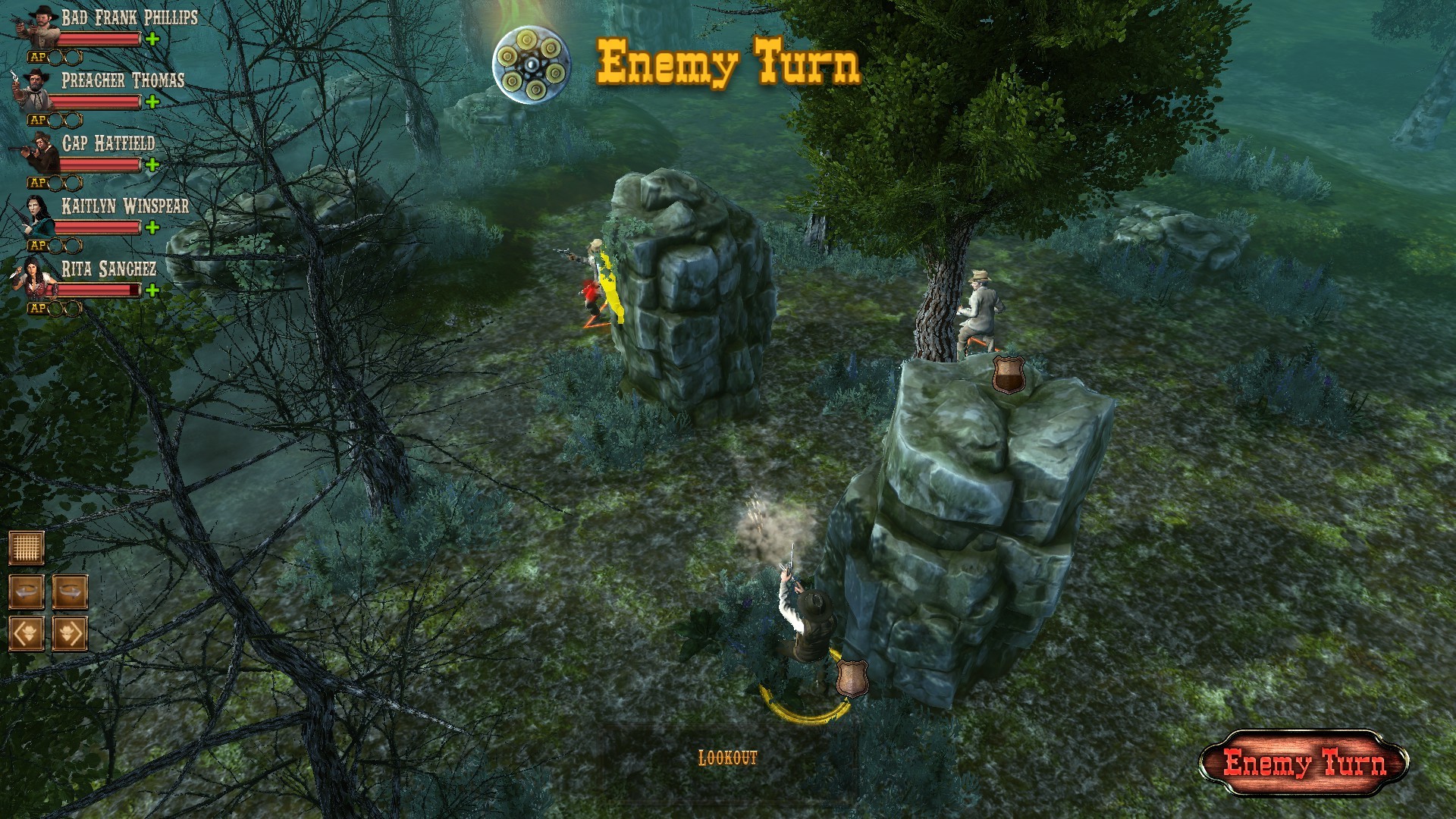 Скриншот 2: The Feud: Wild West Tactics