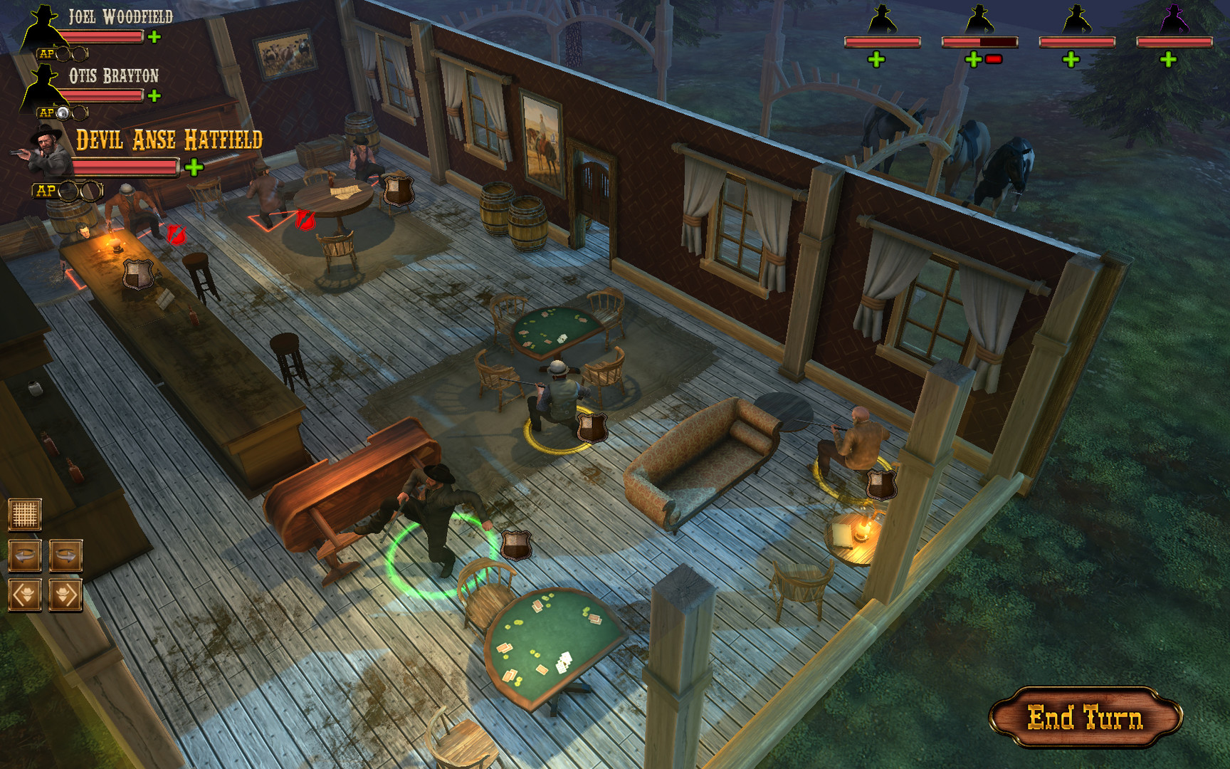 Скриншот 11: The Feud: Wild West Tactics