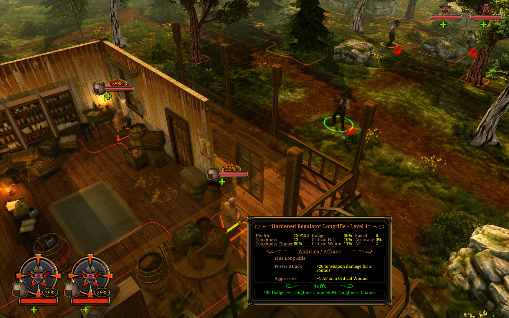 Скриншот 18: The Feud: Wild West Tactics