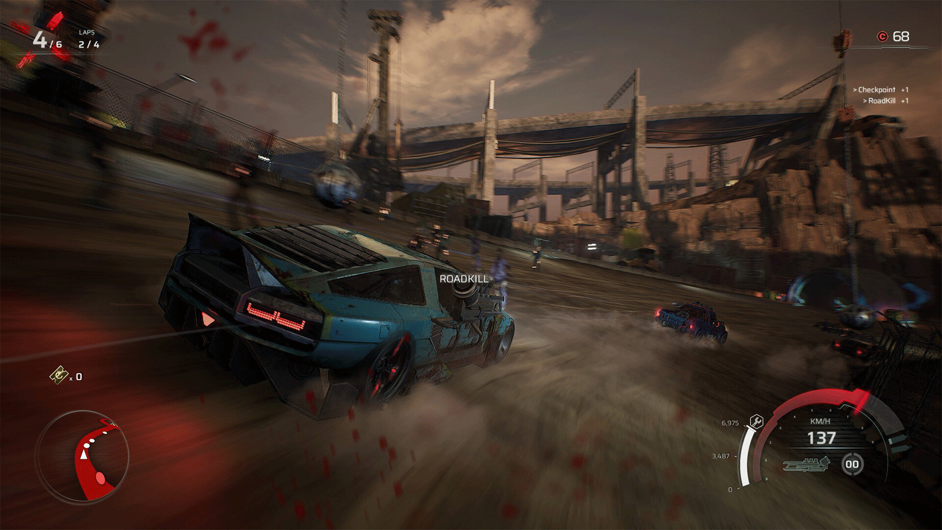Скриншот: Carmageddon: Rogue Shift