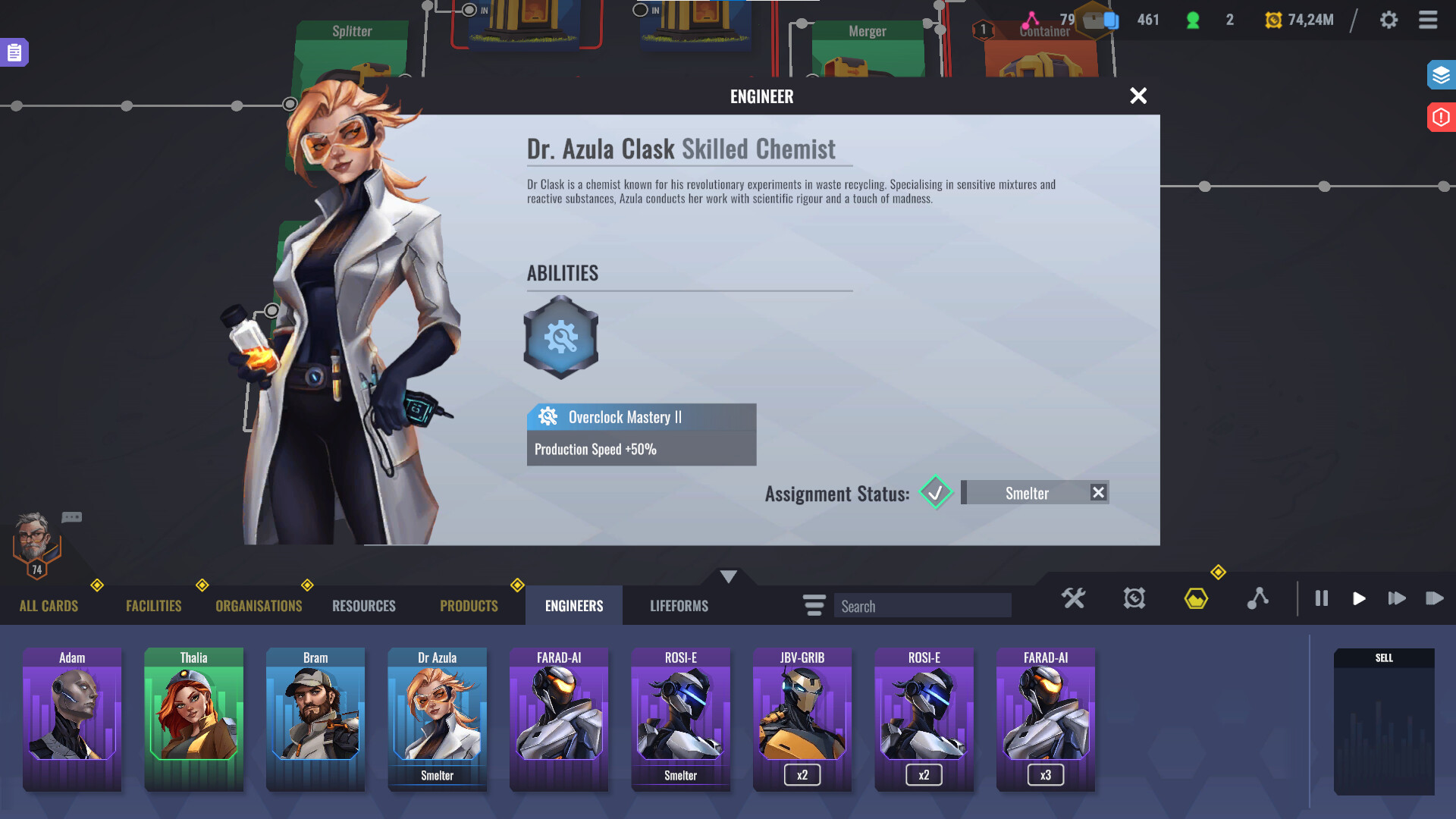 Скриншот: Factory Planner