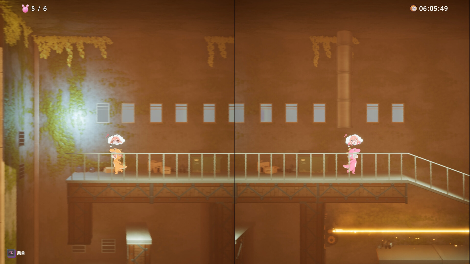 Скриншот: Head's Adventures:chibichibi