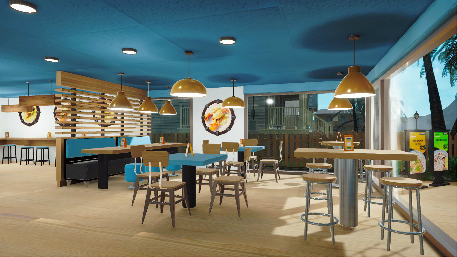 Скриншот: Coastal Kitchen Simulator