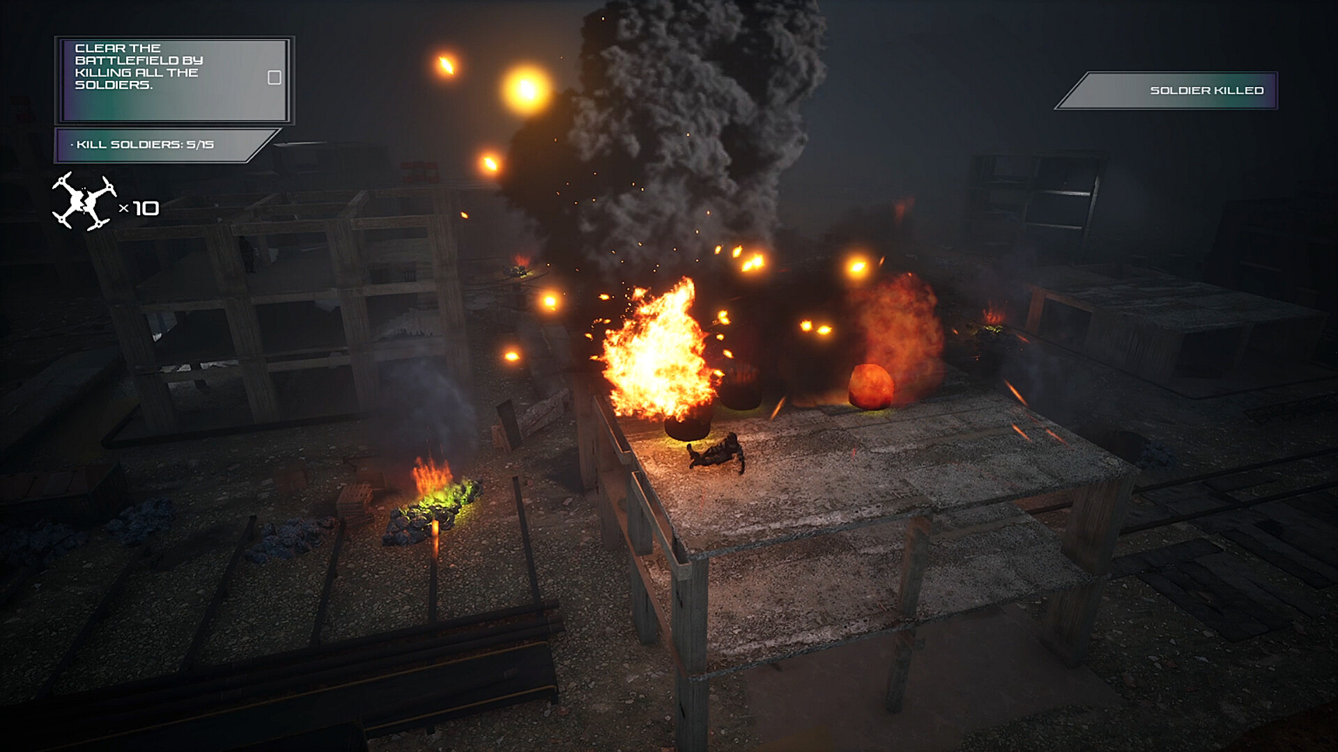 Скриншот 8: Kamikaze Strike: FPV Drone