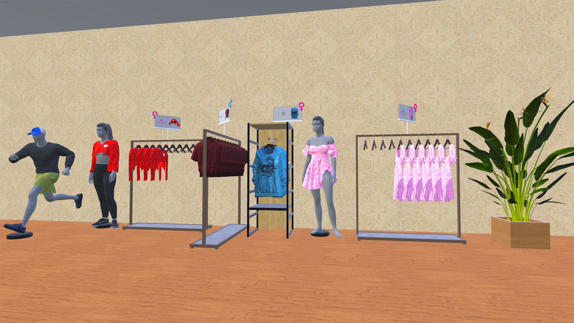 Скриншот: Clothing Store Simulator