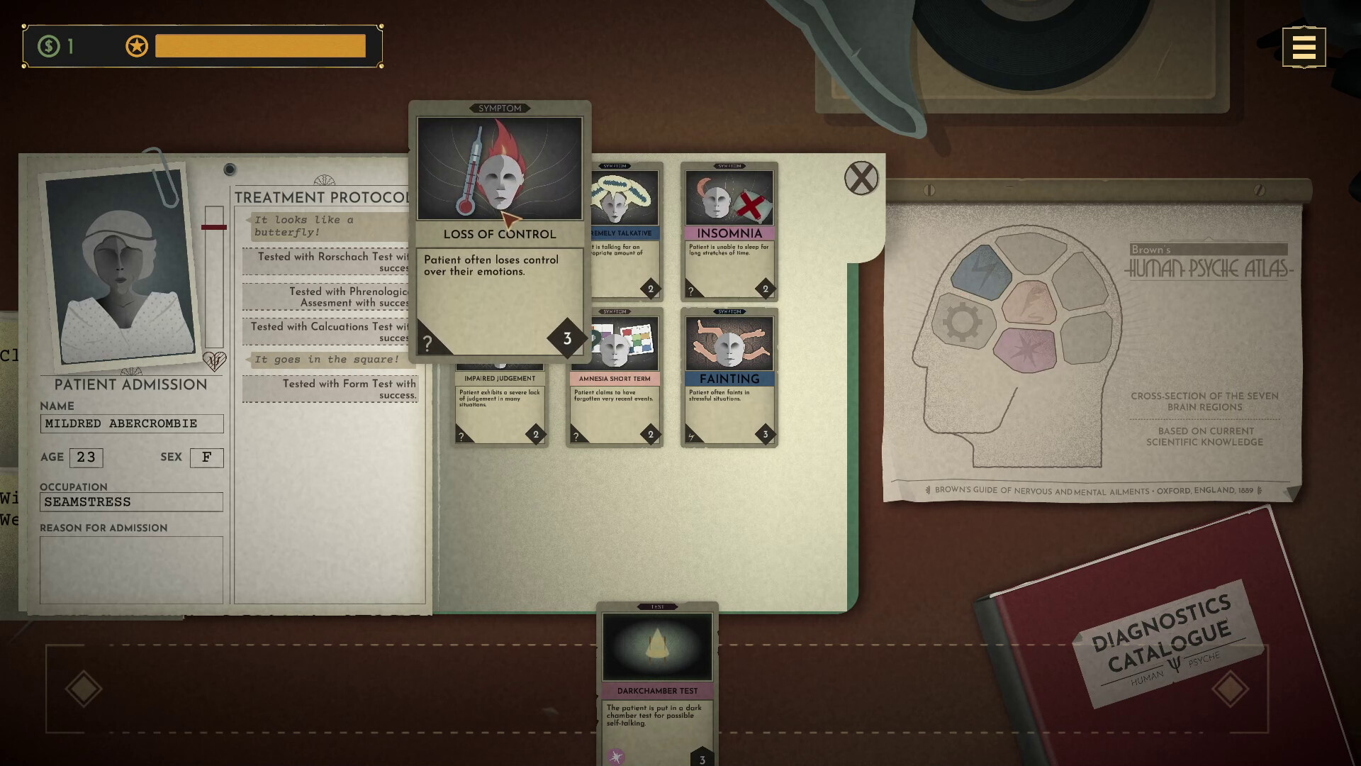 Скриншот: Sanatorium - A Mental Asylum Simulator