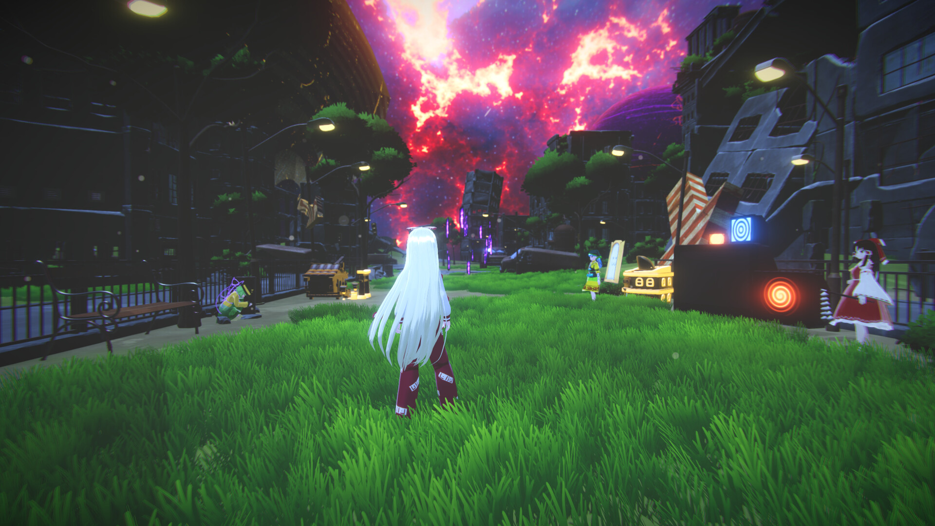 Скриншот: Touhou Dystopian