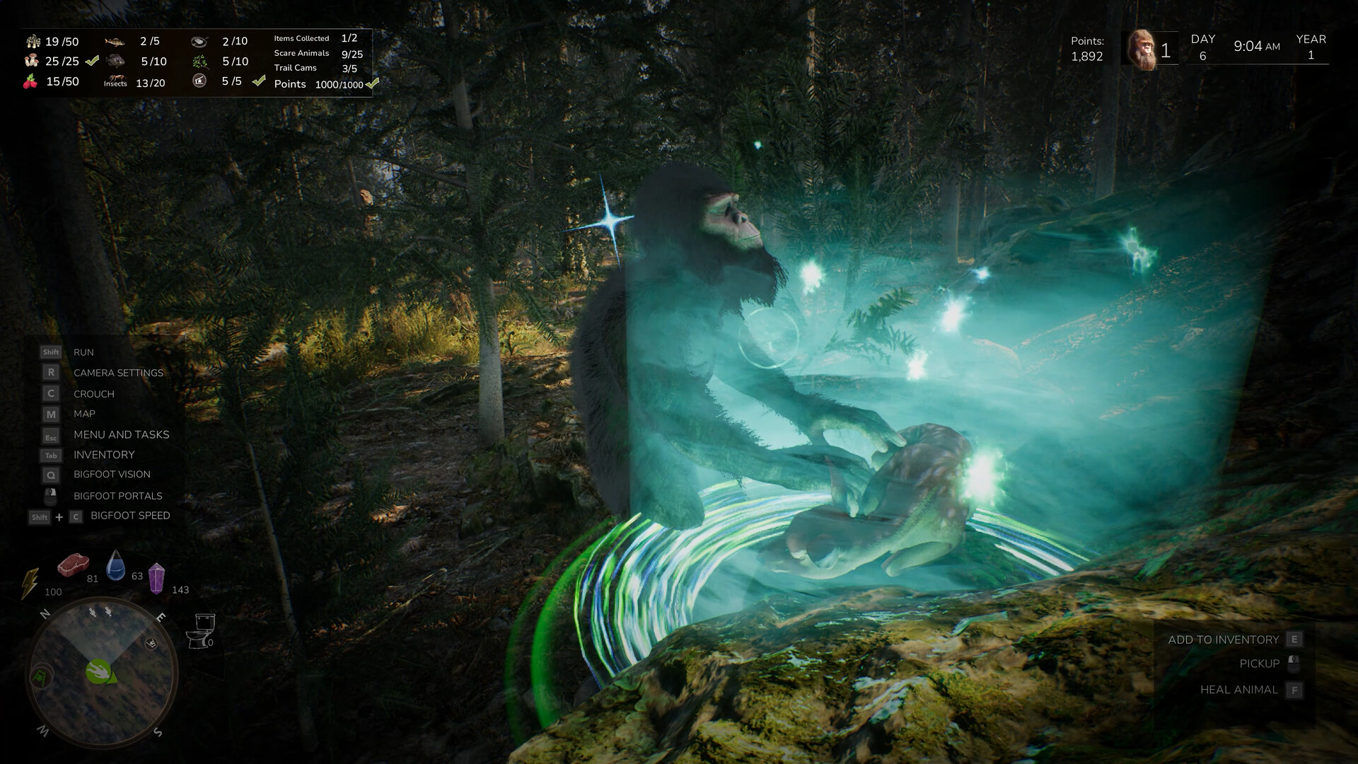 Скриншот 15: Bigfoot Life