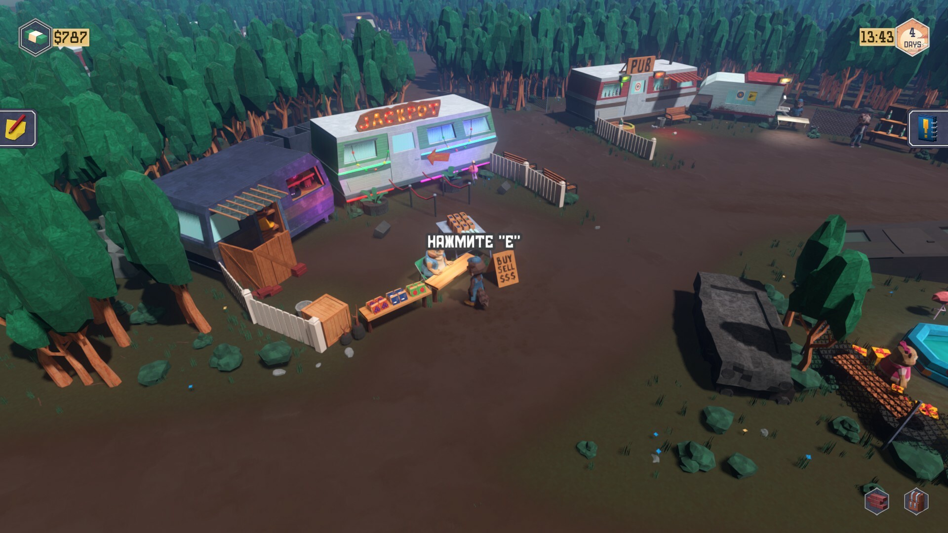 Скриншот 16: Trailer Park Tycoon: Raccoon Ranch