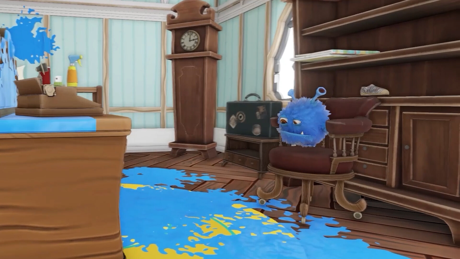 Скриншот: Monster Mop Up