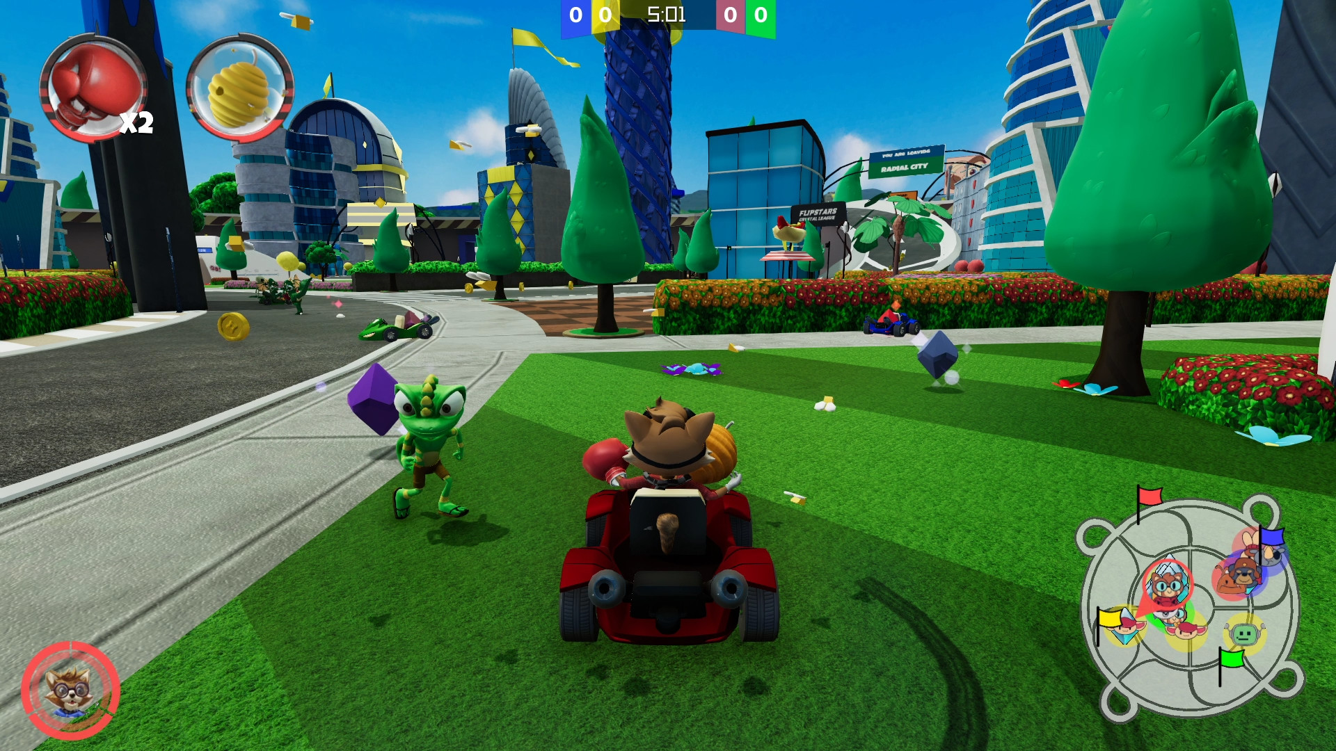 Скриншот: Chasers Dash & Bash