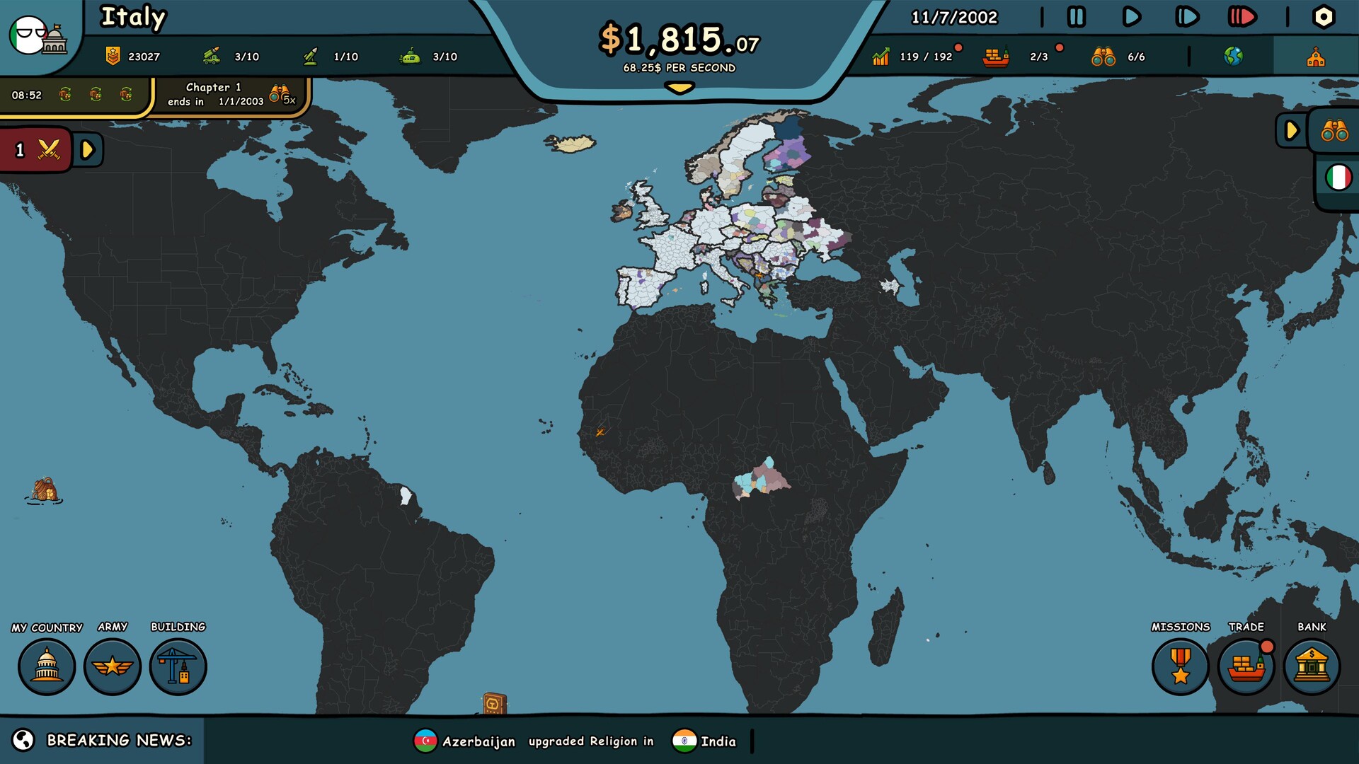 Скриншот 10: Countryballs: Power Protocol