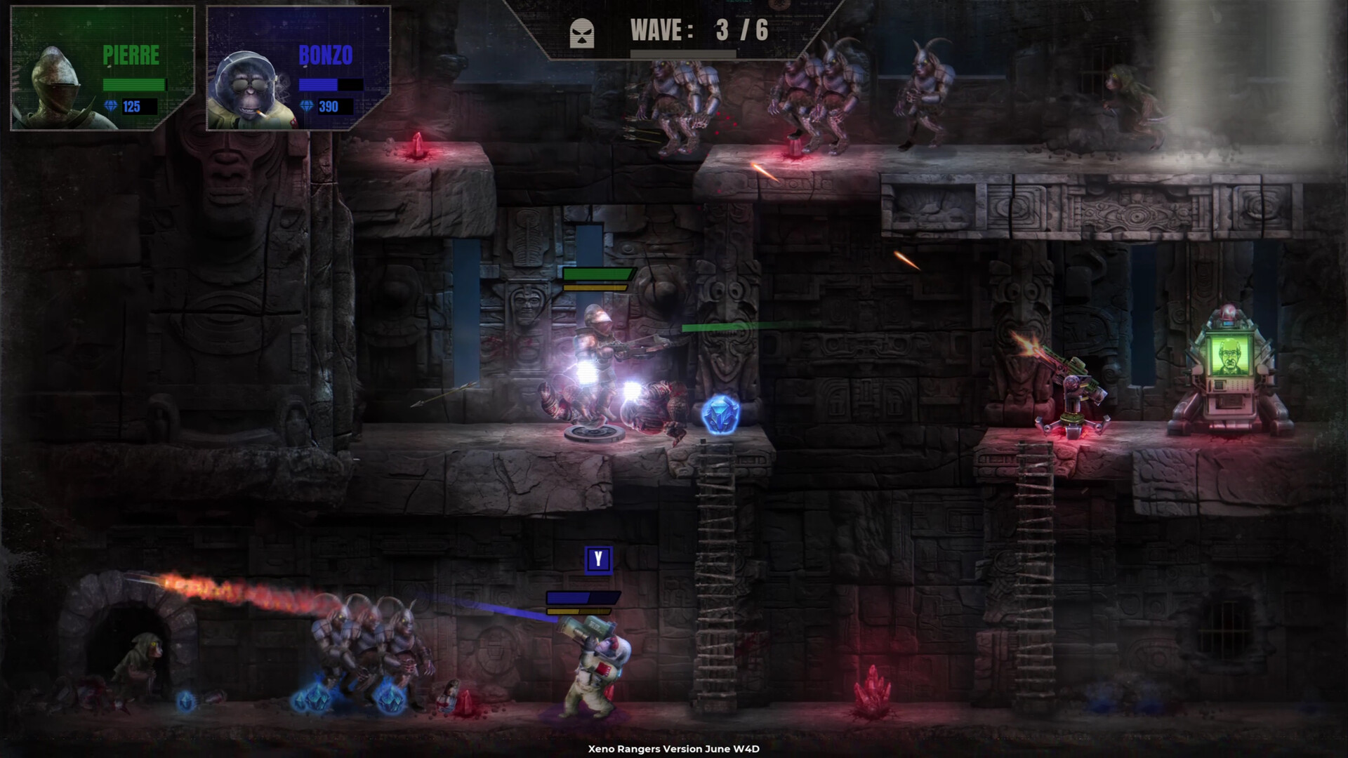 Скриншот: Xeno Rangers