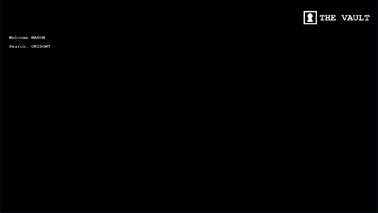 Скриншот: The Vault