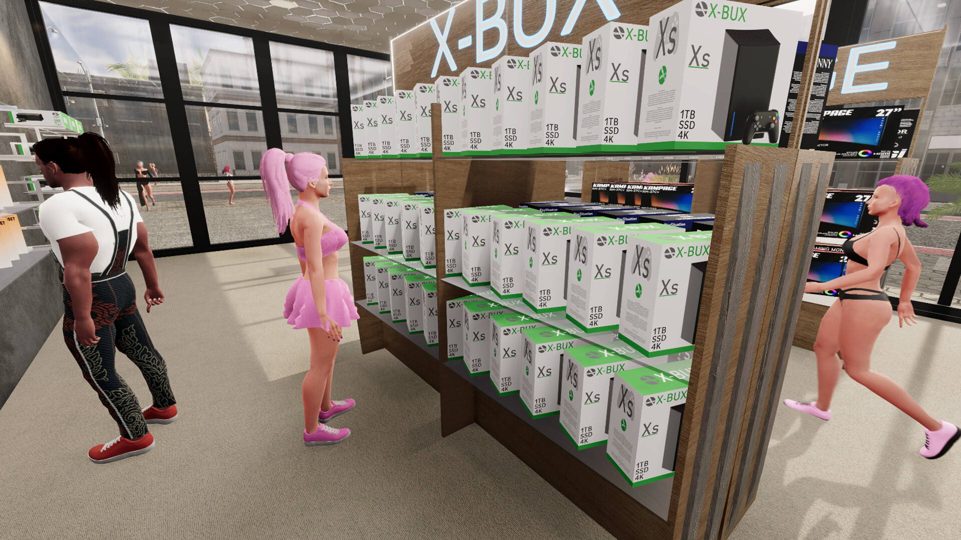 Скриншот: Tech Market Simulator